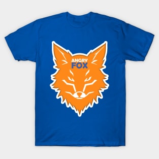 angry fox graphic tshirt design by ironpalette T-Shirt